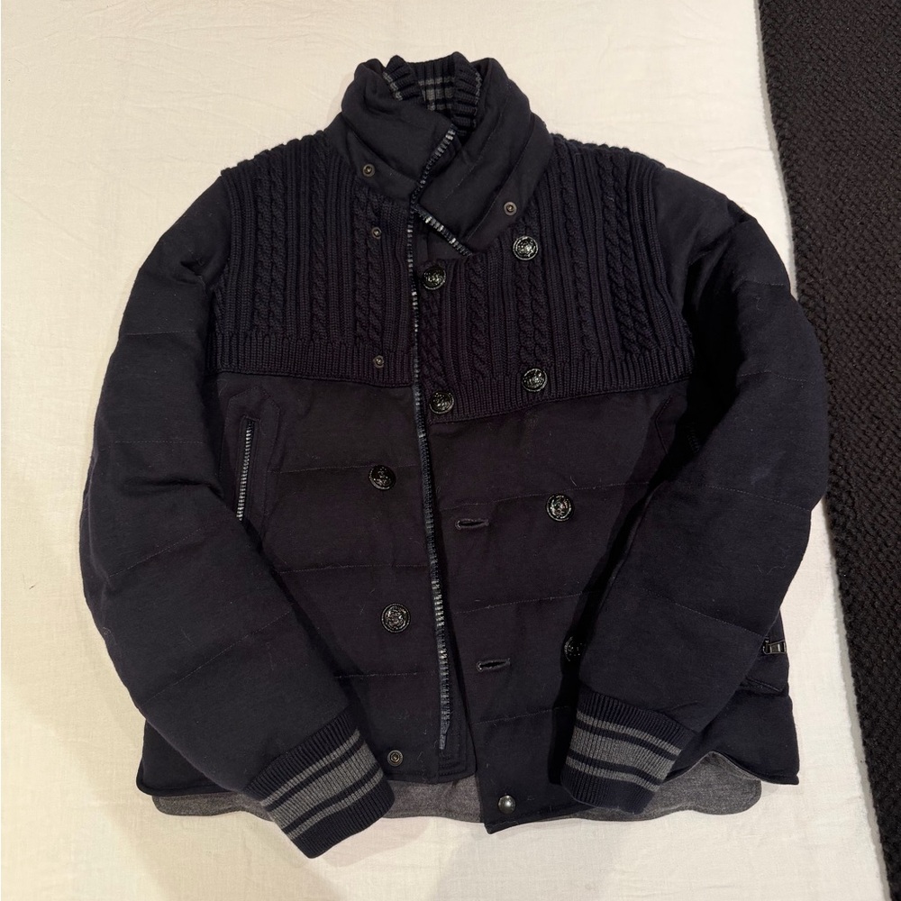 Men’s Moncler Navy Quilted Down Puffer Jacket